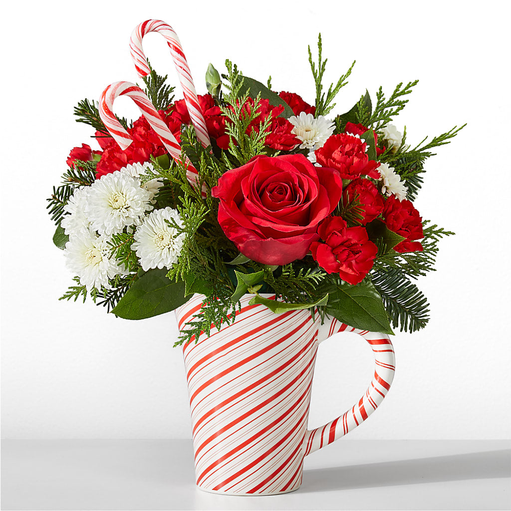 Peppermint Swirl Mug – The Flower Boutique, Gettysburg PA