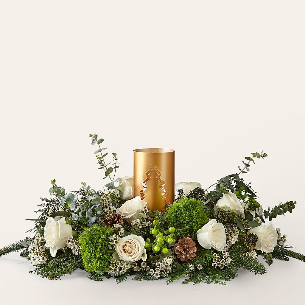 Chestnuts Roasting Centerpiece – The Flower Boutique, Gettysburg PA