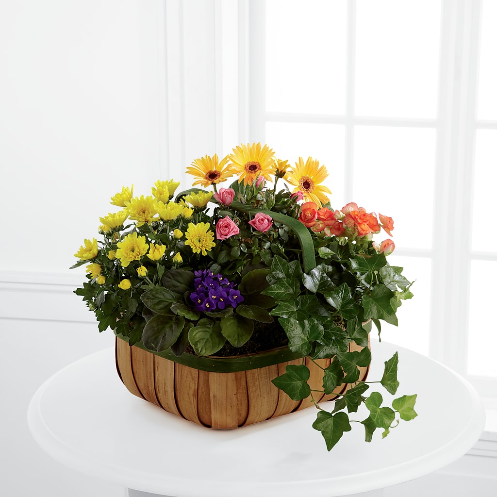 Gentle Blossoms Basket – The Flower Boutique, Gettysburg PA