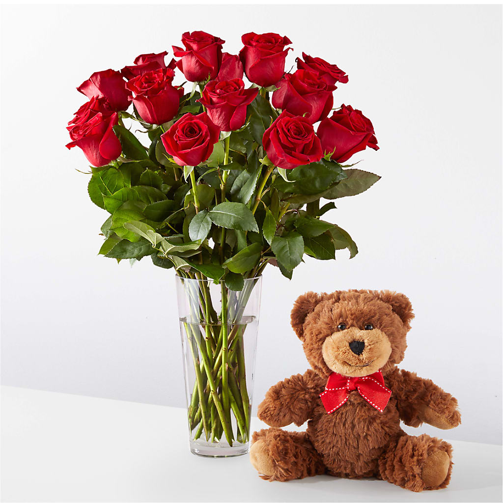 Romantic Long Stem Red Rose Bouquet Bundles – The Flower Boutique, Gettysburg PA