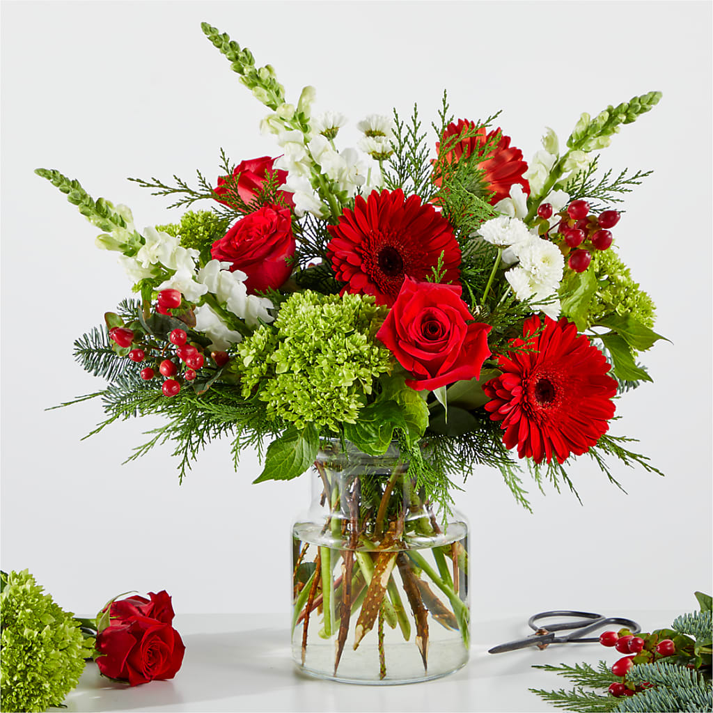Merry Moment Bouquet – A Florist Original – The Flower Boutique, Gettysburg PA