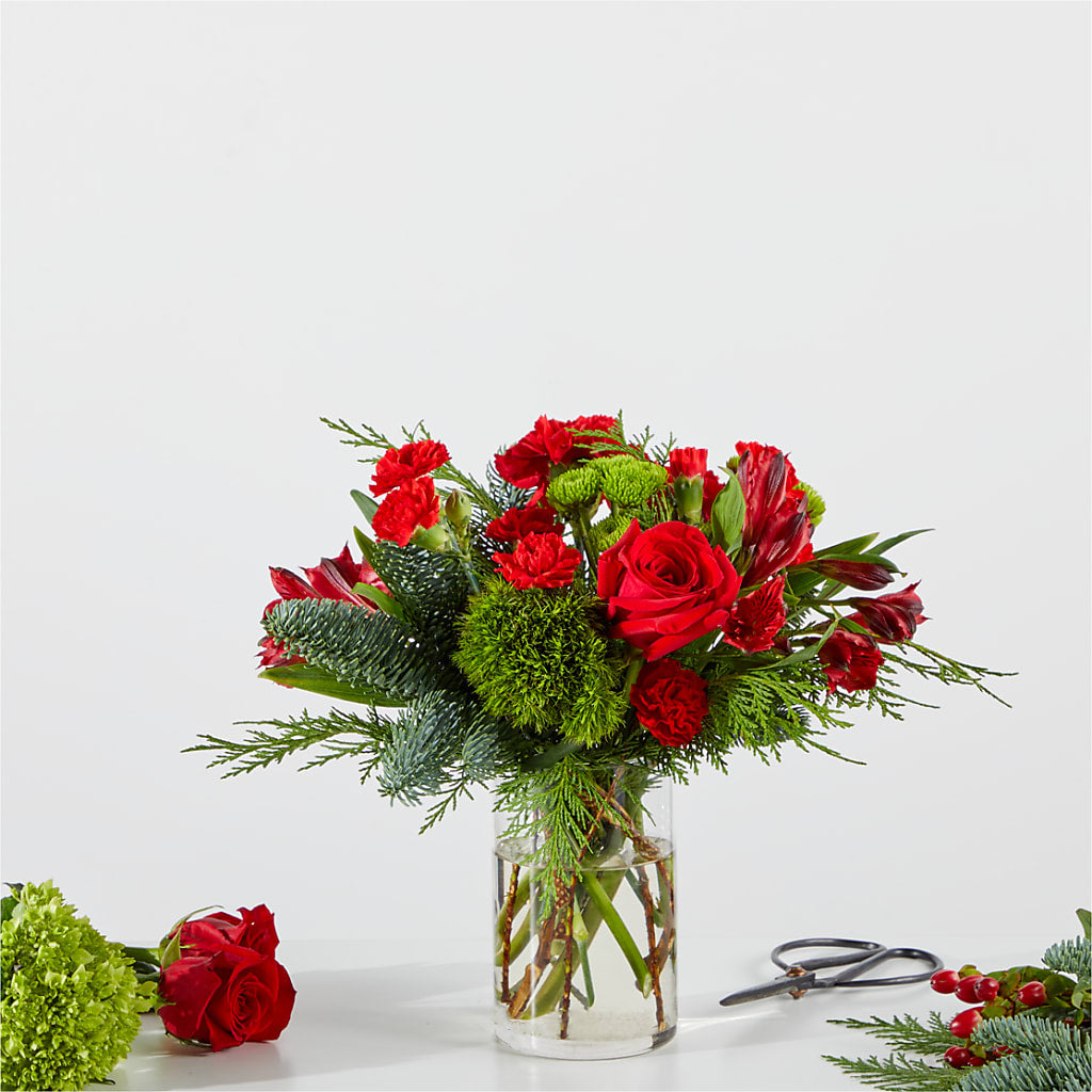 Merry Moment Bouquet – A Florist Original – The Flower Boutique, Gettysburg PA
