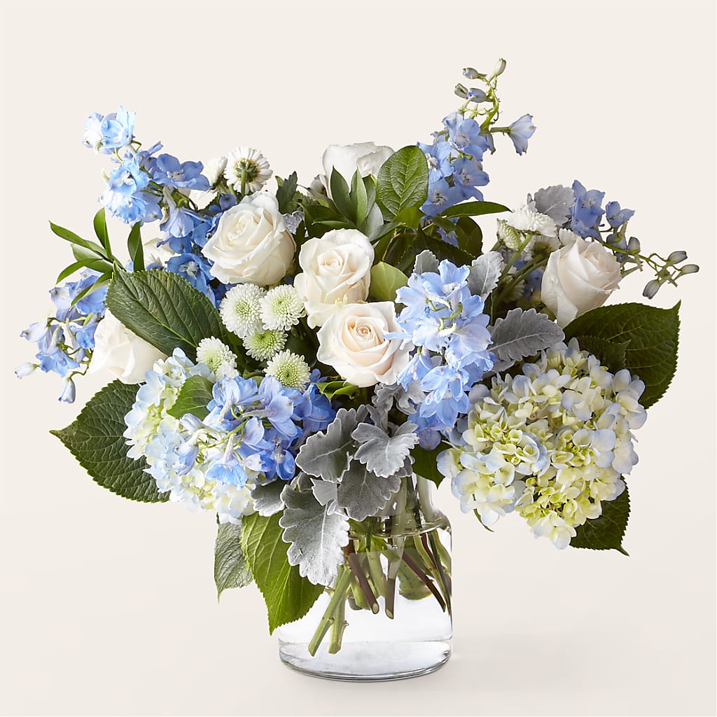 Clear Skies Bouquet – The Flower Boutique, Gettysburg PA