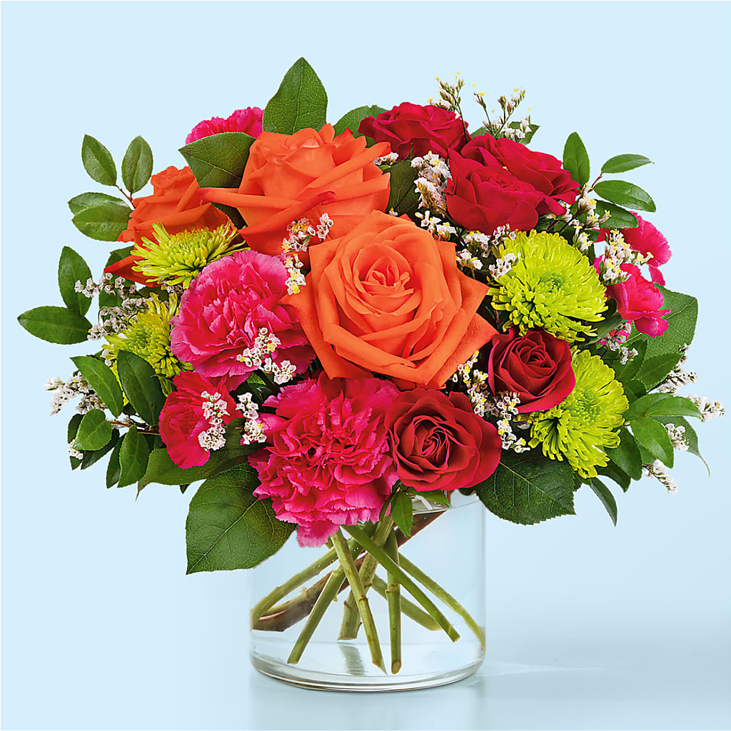 Colorful Carnival Bouquet – The Flower Boutique, Gettysburg PA