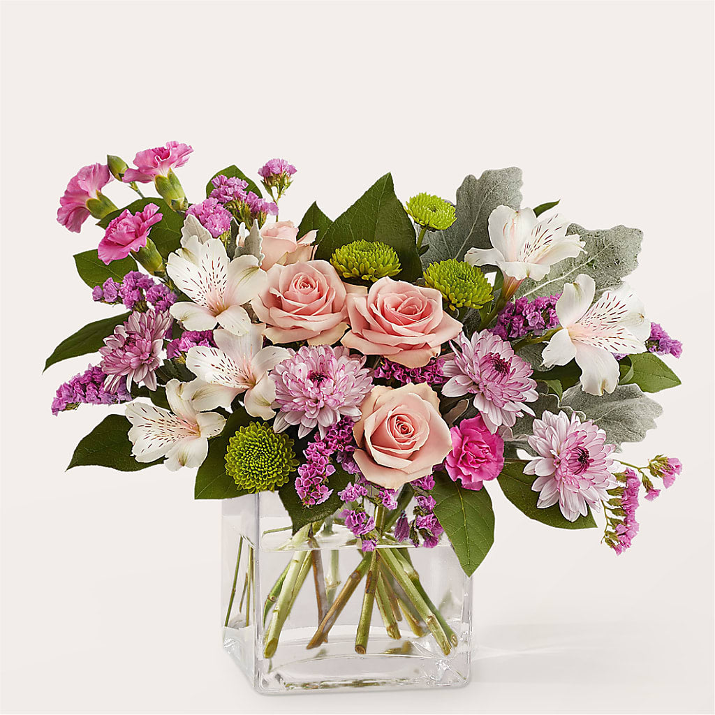 Pink Suede Bouquet – The Flower Boutique, Gettysburg PA