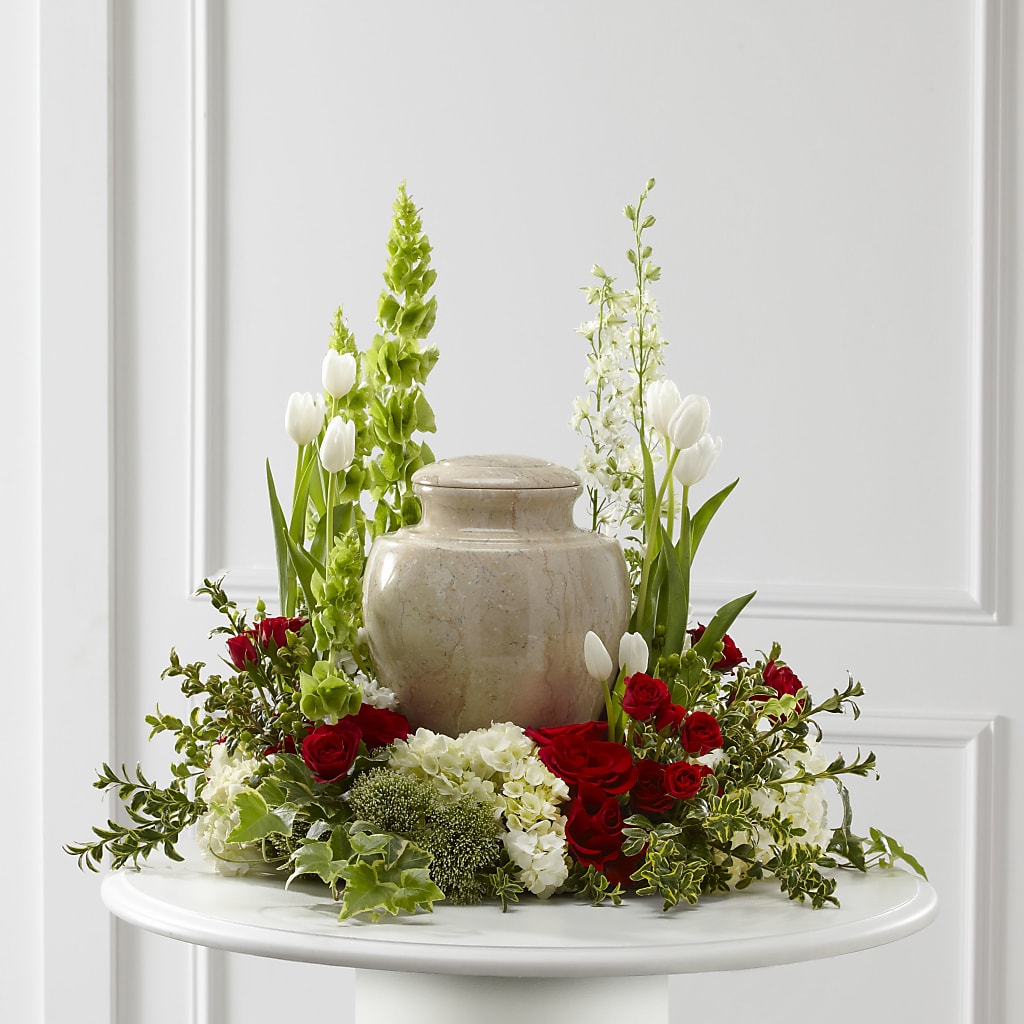 Tears of Comfort Arrangement – The Flower Boutique, Gettysburg PA