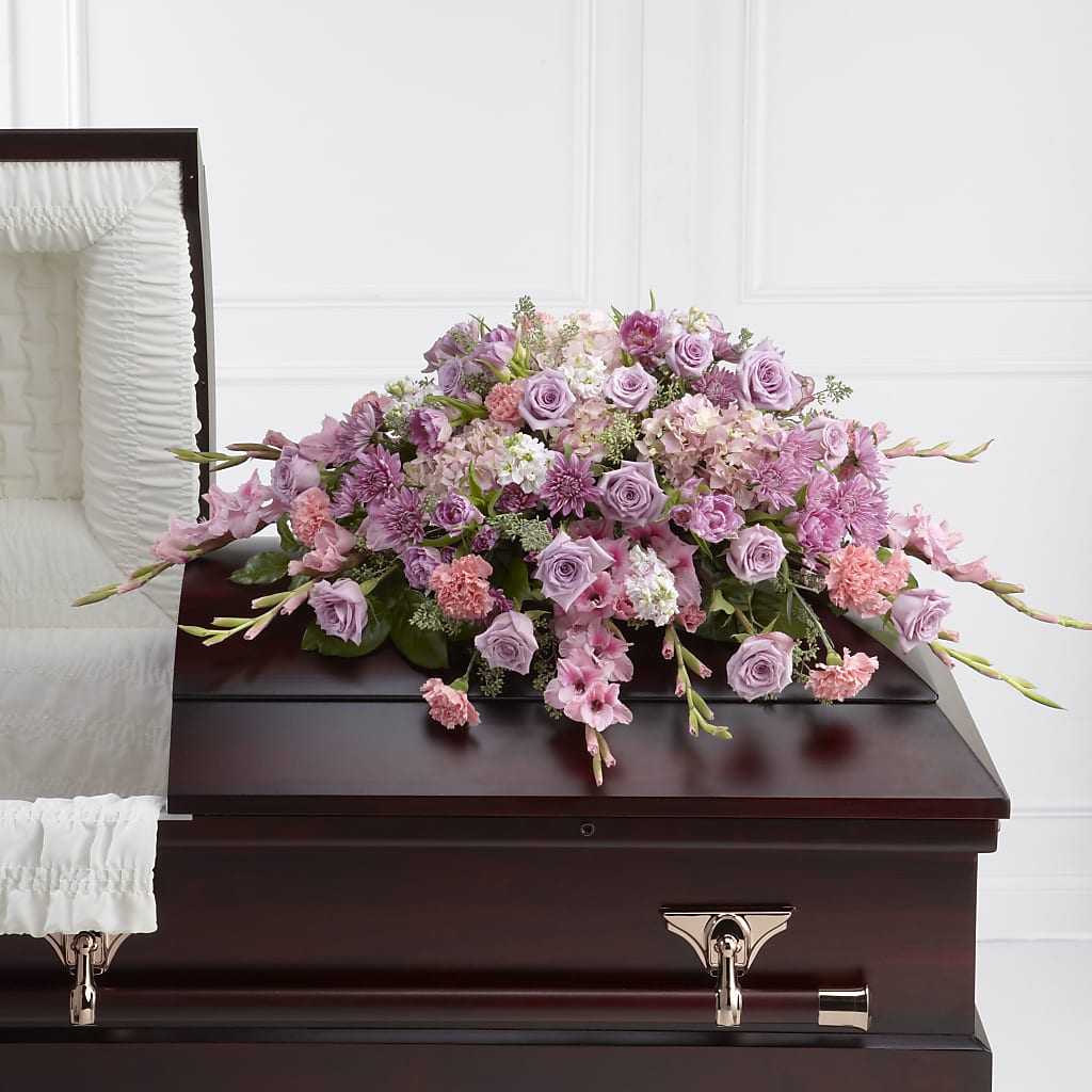 Immorata Casket Spray – The Flower Boutique, Gettysburg PA