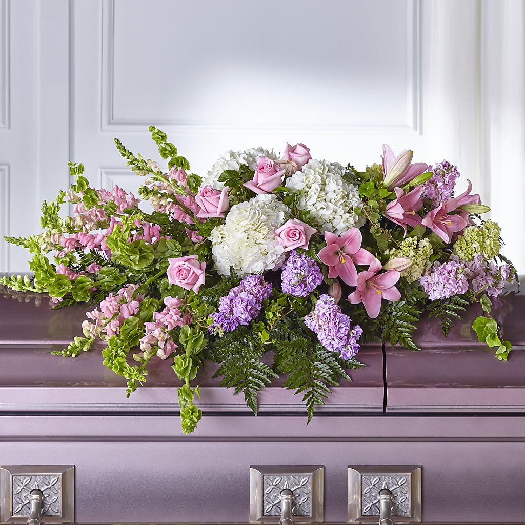 Life's Gratitude Casket Spray – The Flower Boutique, Gettysburg PA
