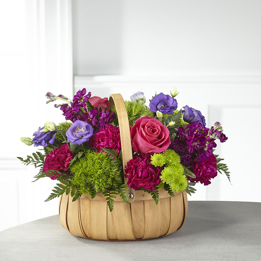 Serene Sanctuary Basket – The Flower Boutique, Gettysburg PA