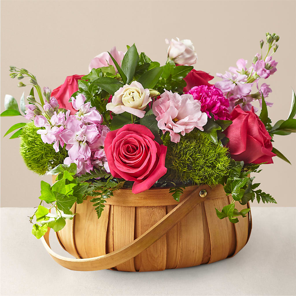 Radiance in Bloom Basket – The Flower Boutique, Gettysburg PA
