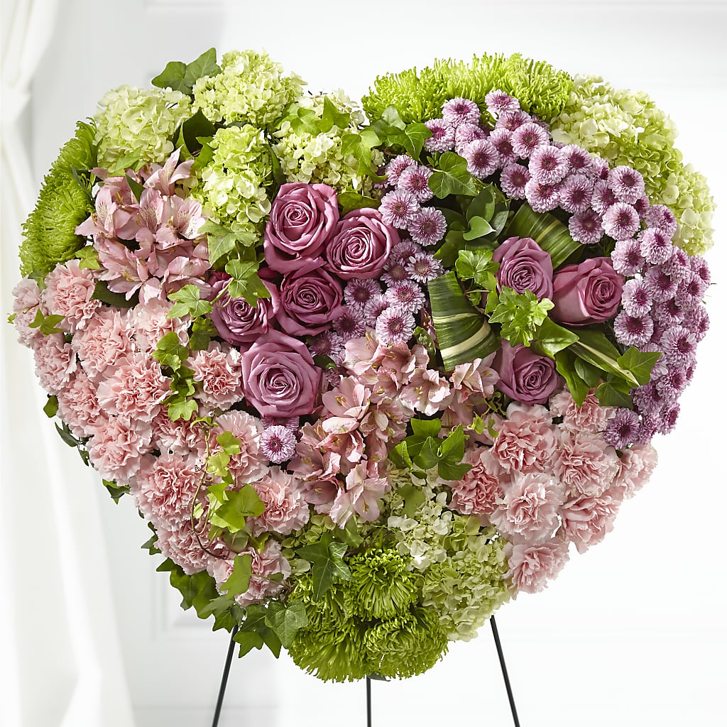 Heartwarming Standing Heart – The Flower Boutique, Gettysburg PA