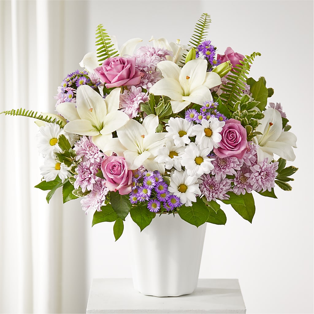 Warmest Thoughts Tabletop Basket – The Flower Boutique, Gettysburg PA