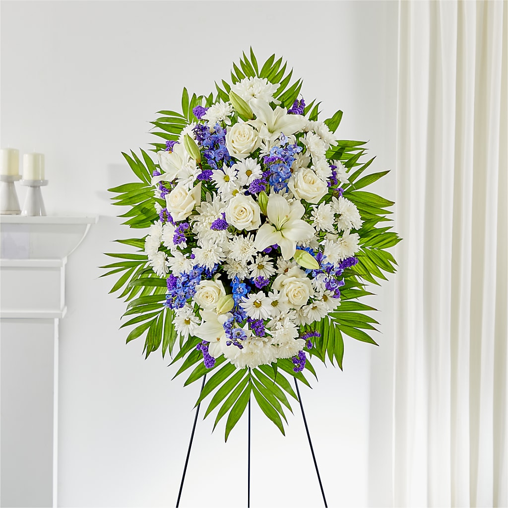At Rest Standing Spray – The Flower Boutique, Gettysburg PA