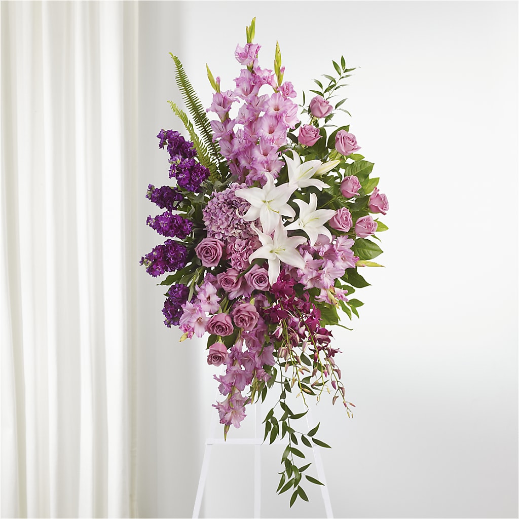 Never Alone Standing Spray – The Flower Boutique, Gettysburg PA