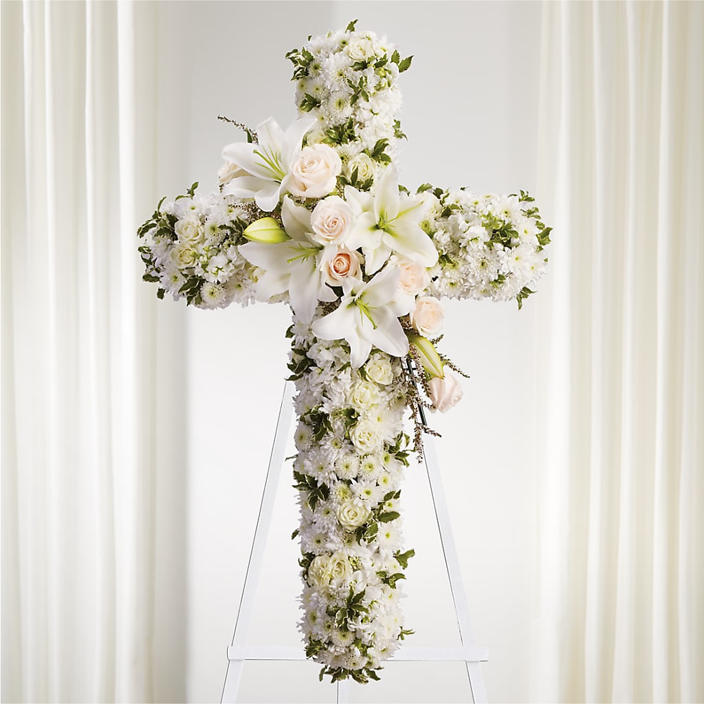 Spiritual Guidance Standing Spray – The Flower Boutique, Gettysburg PA