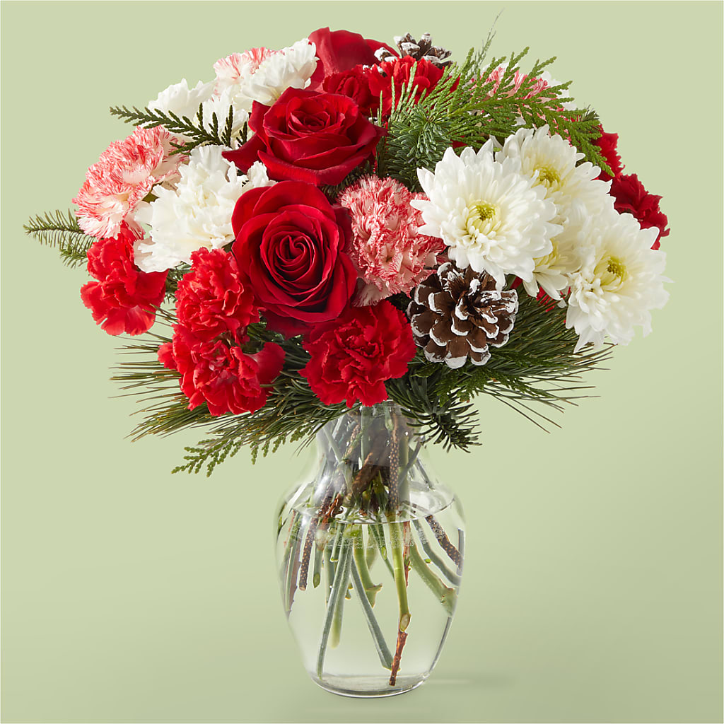 Candy Cane Lane Bouquet – The Flower Boutique, Gettysburg PA