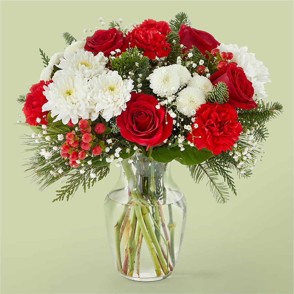 Chance of Flurries Bouquet – The Flower Boutique, Gettysburg PA