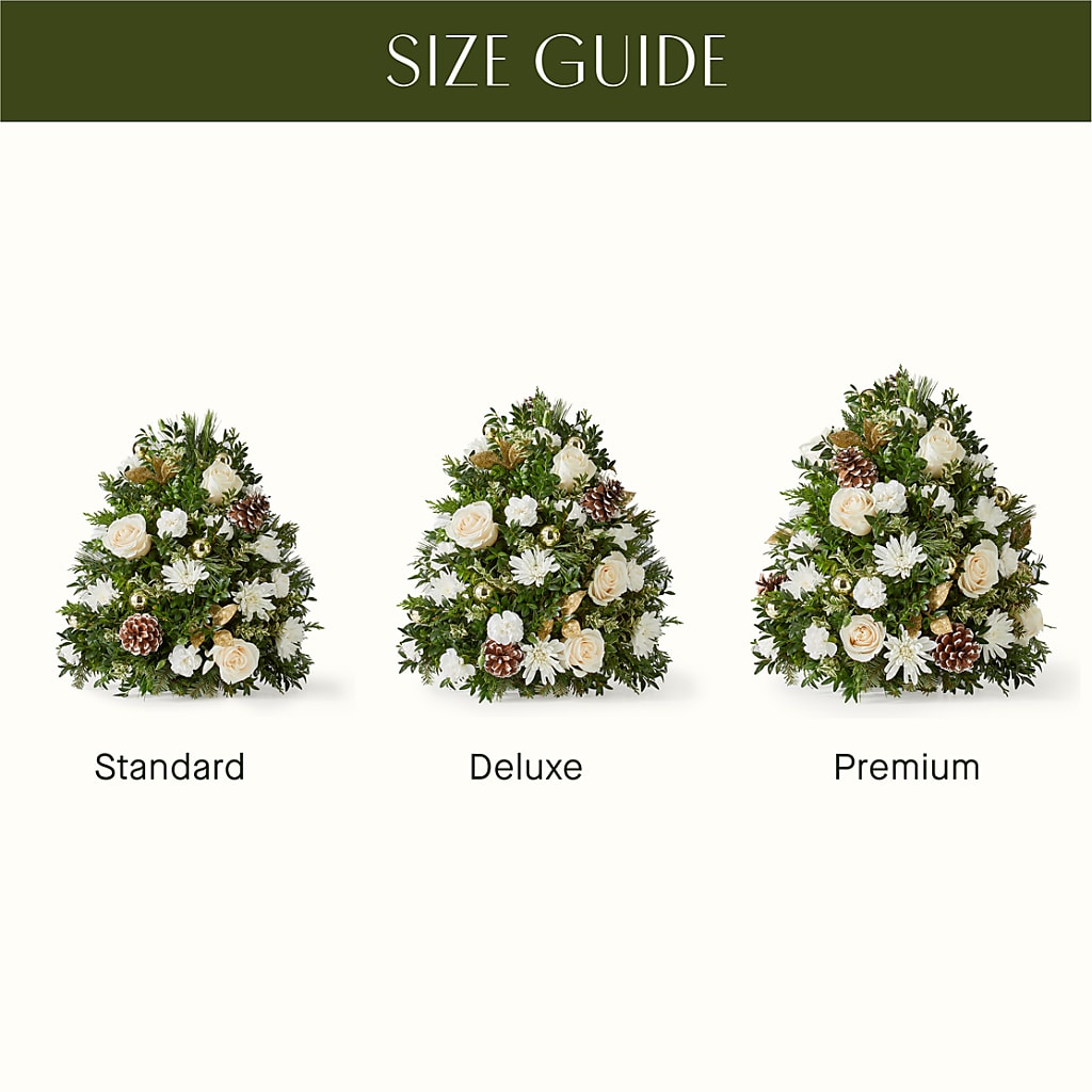 Snowed In Tree – The Flower Boutique, Gettysburg PA