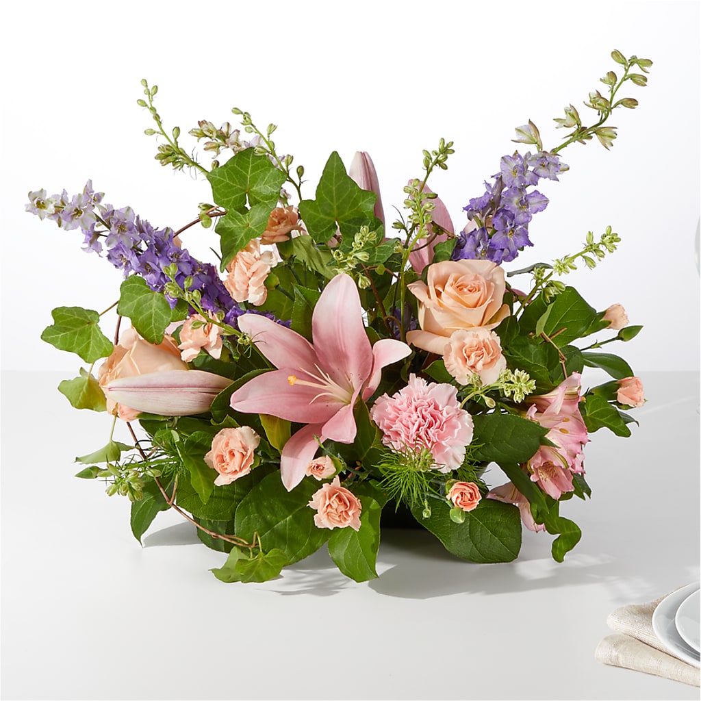Blossom Time Centerpiece – The Flower Boutique, Gettysburg PA
