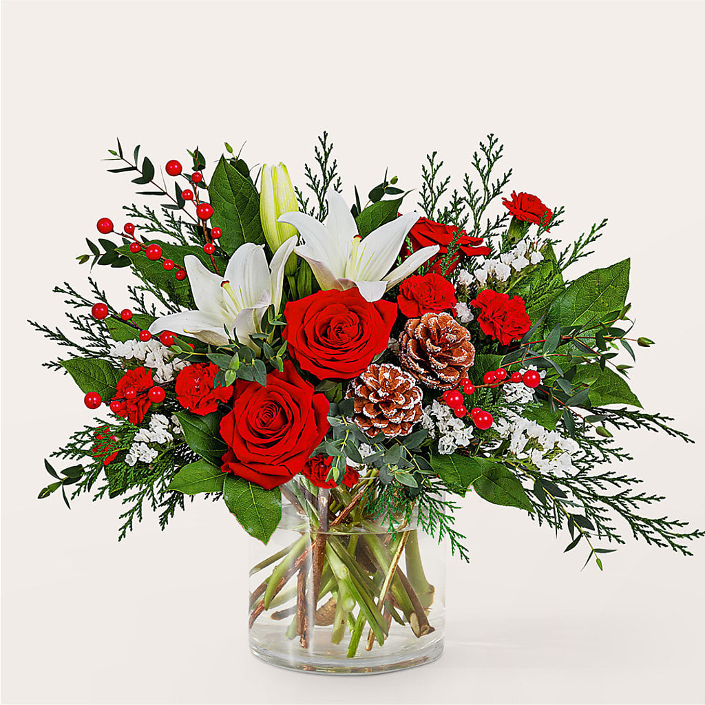 Best in Snow Bouquet – The Flower Boutique, Gettysburg PA