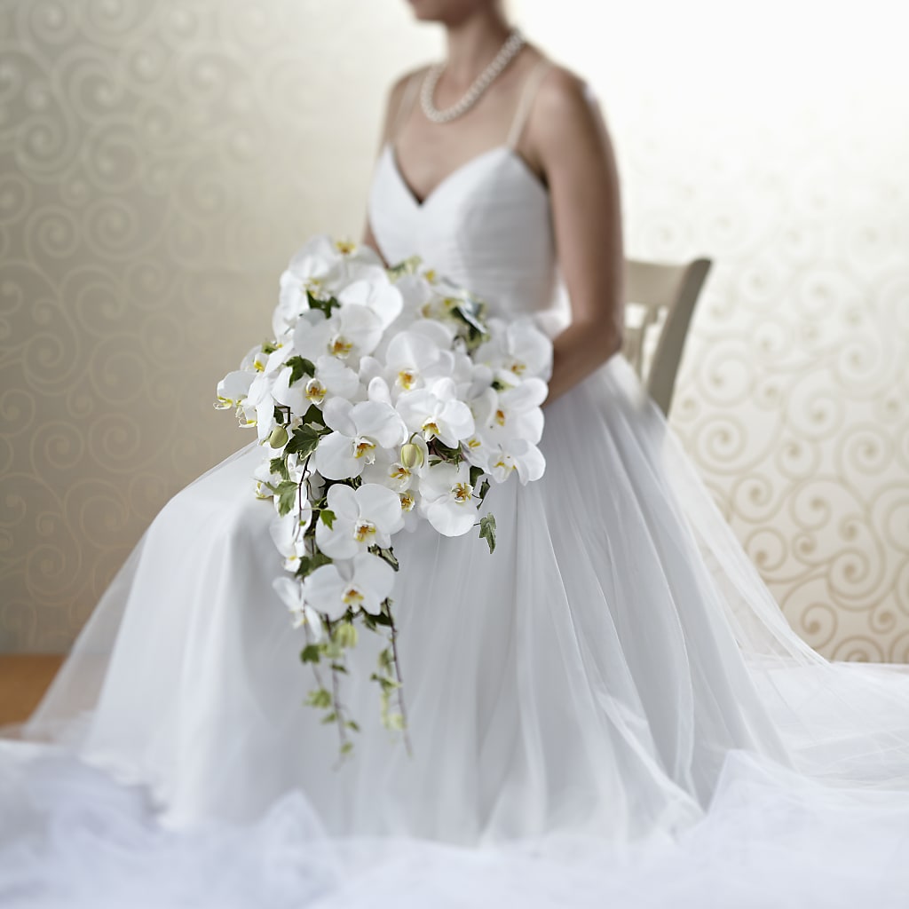 Classic White Bouquet – The Flower Boutique, Gettysburg PA