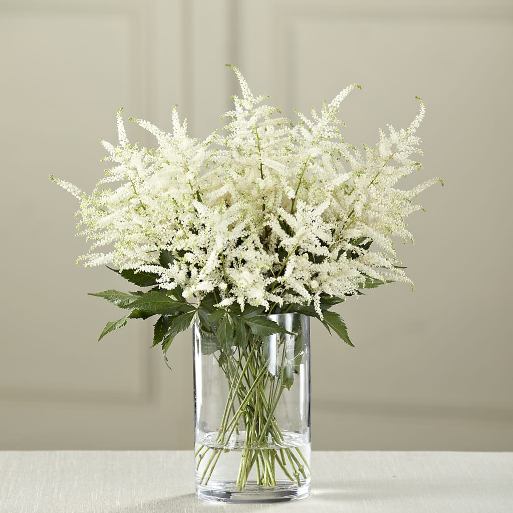 White Astilbe Bouquet – The Flower Boutique, Gettysburg PA