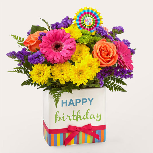 Birthday Brights Bouquet –  The Flower Boutique, Gettysburg PA