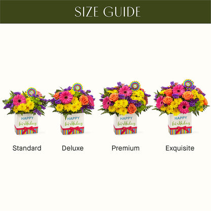 Birthday Brights Bouquet –  The Flower Boutique, Gettysburg PA