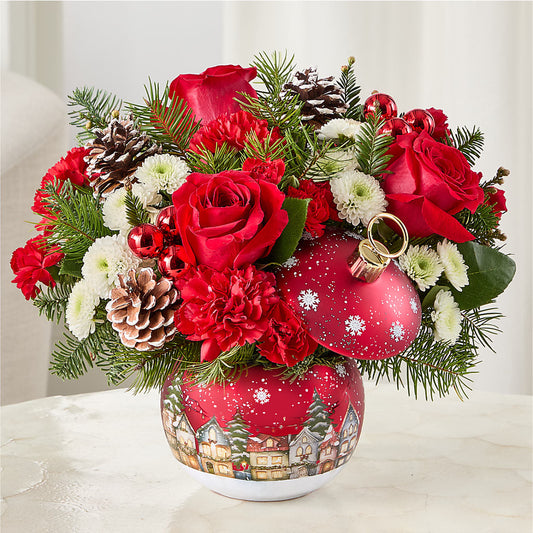 Christmas Carols Ornament –  The Flower Boutique, Gettysburg PA