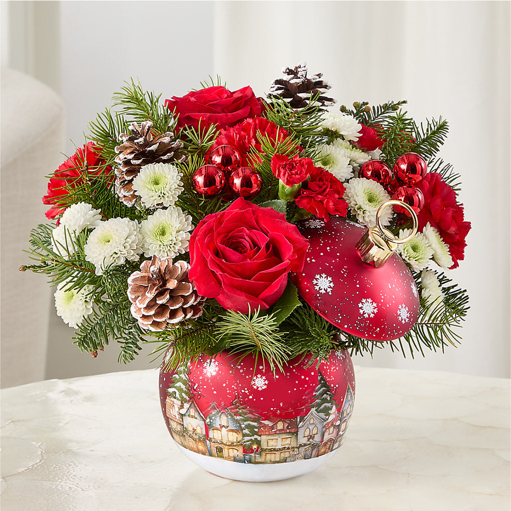 Christmas Carols Ornament –  The Flower Boutique, Gettysburg PA