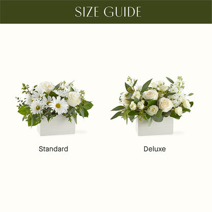 Fresh Linen Box Bouquet –  The Flower Boutique, Gettysburg PA