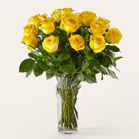 Long Stem Yellow Rose Bouquet –  The Flower Boutique, Gettysburg PA