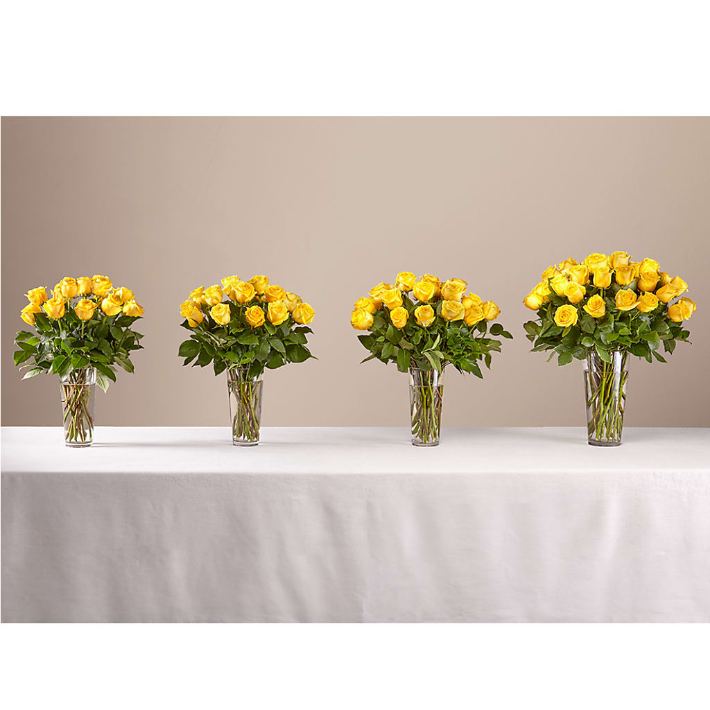 Long Stem Yellow Rose Bouquet –  The Flower Boutique, Gettysburg PA