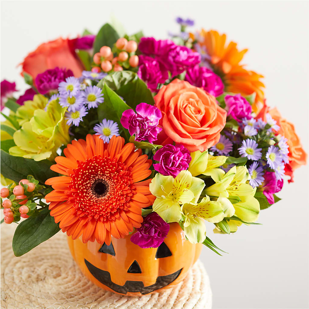 Tricks & Treats Pumpkin –  The Flower Boutique, Gettysburg PA