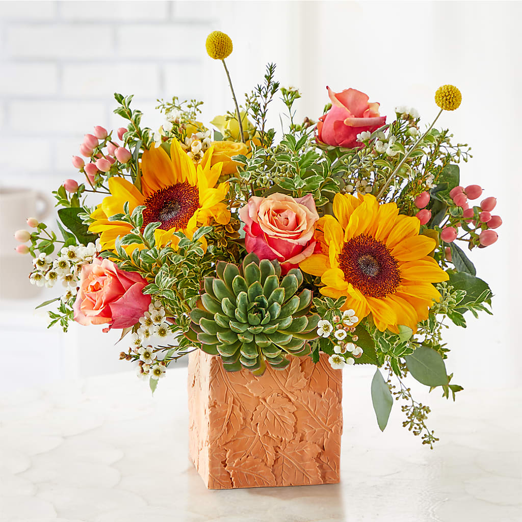 Sunflower Season Bouquet –  The Flower Boutique, Gettysburg PA