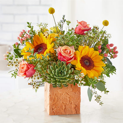 Sunflower Season Bouquet –  The Flower Boutique, Gettysburg PA