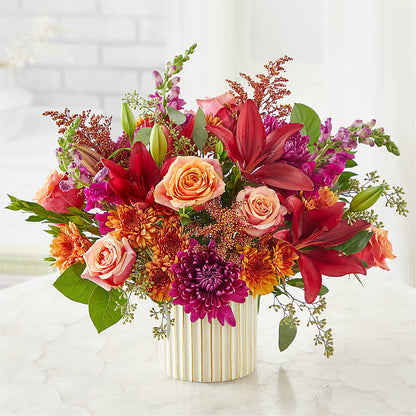 Burgundy Landscape Bouquet –  The Flower Boutique, Gettysburg PA