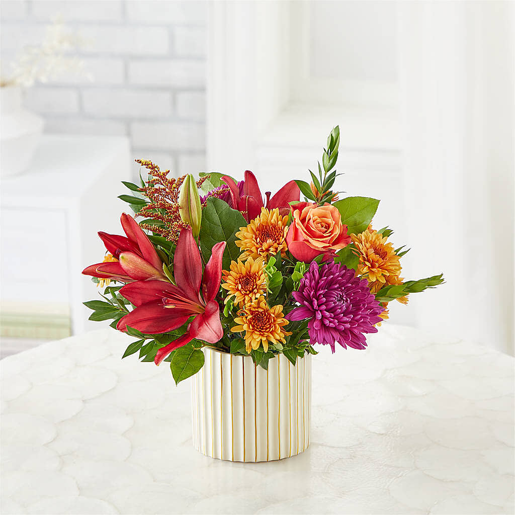 Burgundy Landscape Bouquet –  The Flower Boutique, Gettysburg PA