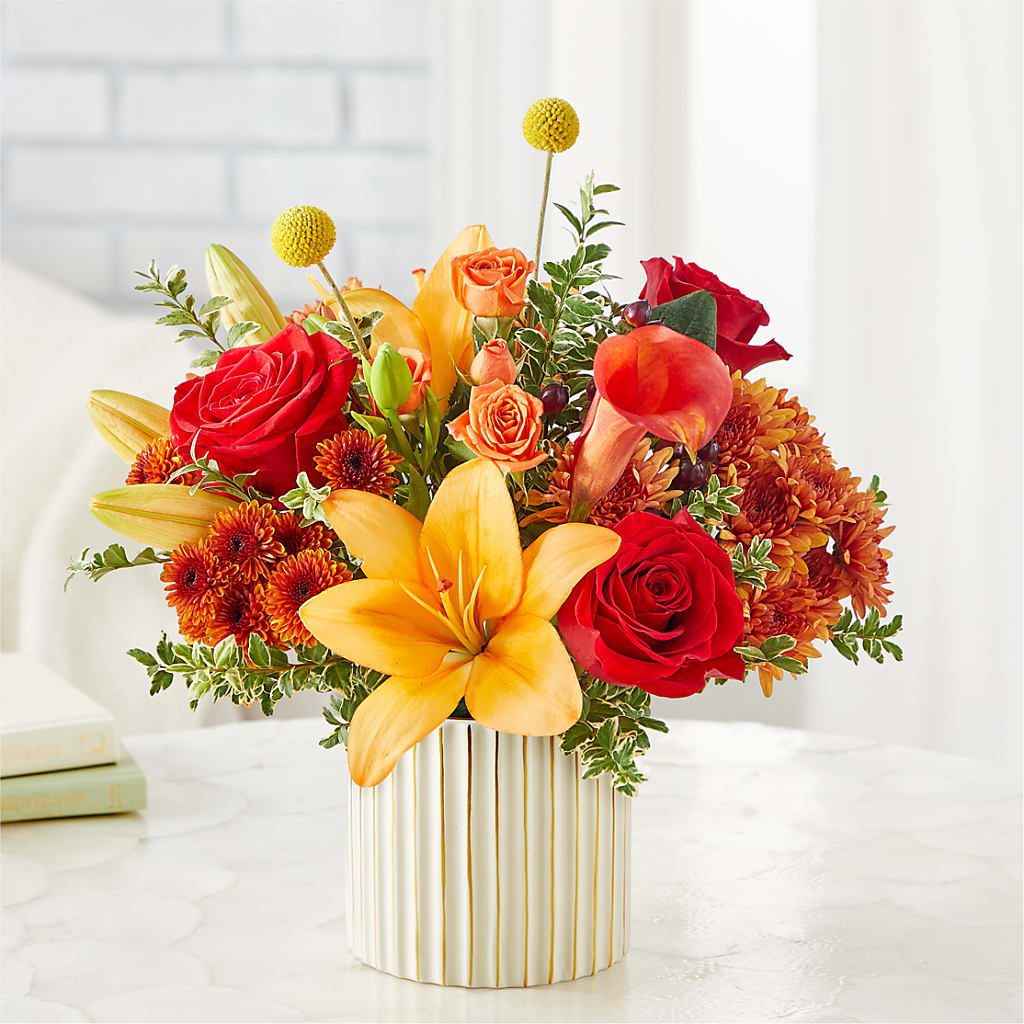 Scarlet Skies Bouquet –  The Flower Boutique, Gettysburg PA