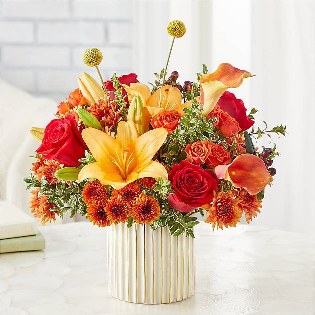 Scarlet Skies Bouquet –  The Flower Boutique, Gettysburg PA