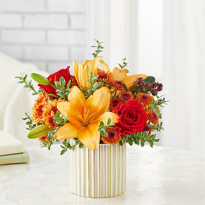 Scarlet Skies Bouquet –  The Flower Boutique, Gettysburg PA