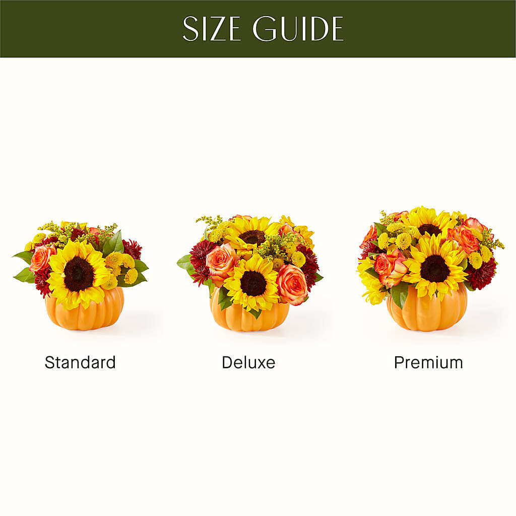 Golden Gourd Pumpkin Bouquet –  The Flower Boutique, Gettysburg PA
