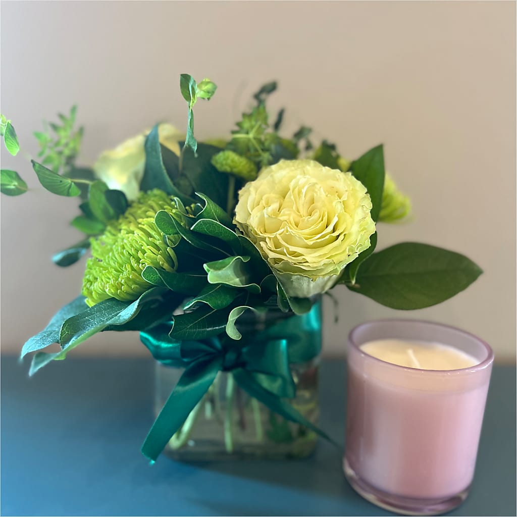 Emerald Forest Bouquet –  The Flower Boutique, Gettysburg PA