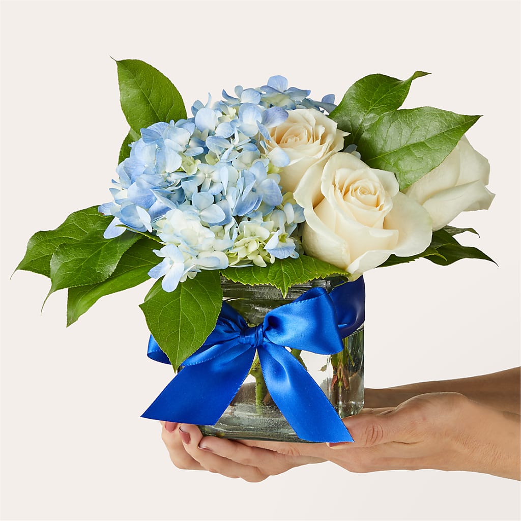 Sky Blue Delight Bouquet –  The Flower Boutique, Gettysburg PA