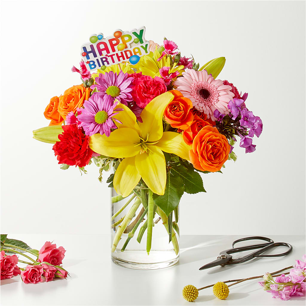 Cue the Confetti - A Florist Original –  The Flower Boutique, Gettysburg PA