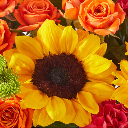 Sun-drenched Blooms Box Bouquet –  The Flower Boutique, Gettysburg PA