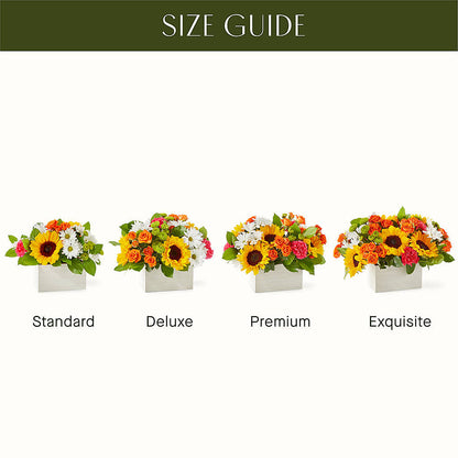 Sun-drenched Blooms Box Bouquet –  The Flower Boutique, Gettysburg PA