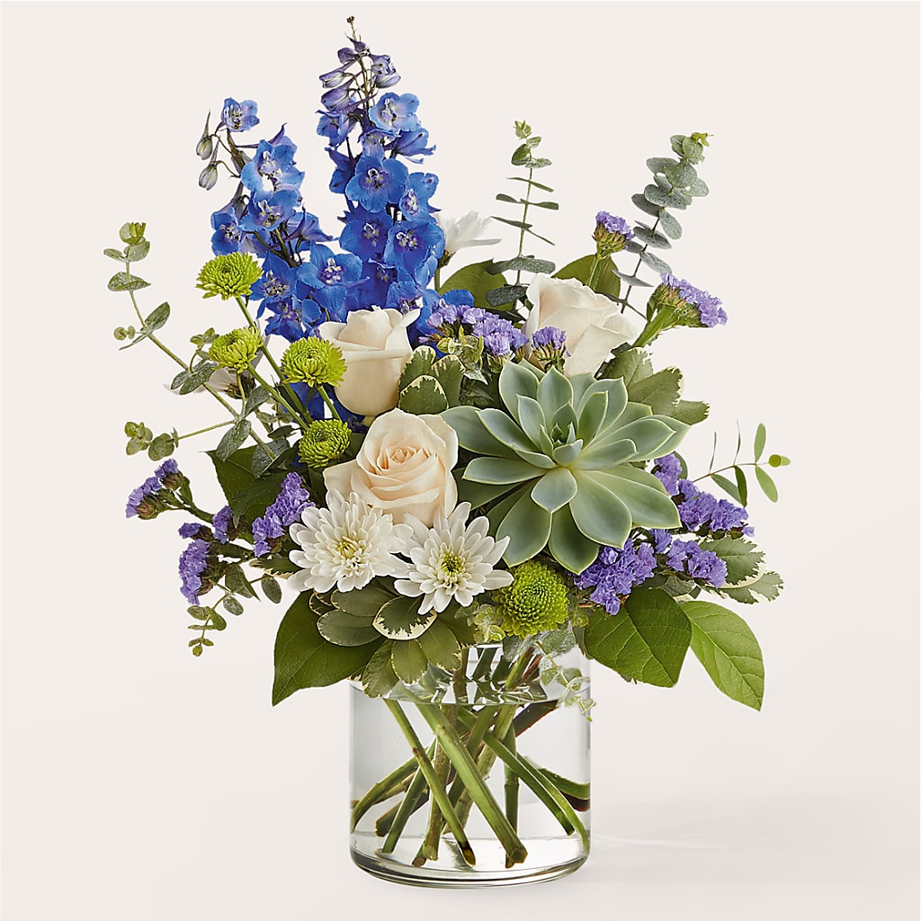 Cerulean Waves Bouquet –  The Flower Boutique, Gettysburg PA