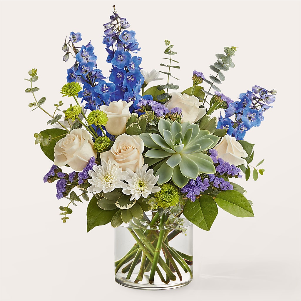Cerulean Waves Bouquet –  The Flower Boutique, Gettysburg PA