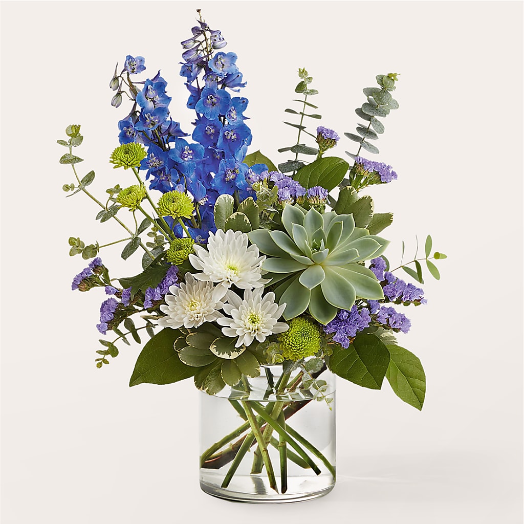 Cerulean Waves Bouquet –  The Flower Boutique, Gettysburg PA